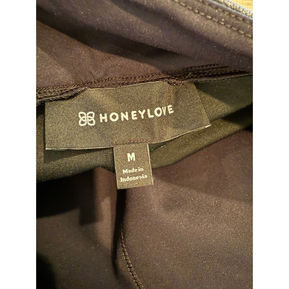 Honeylove Faux Leather Leggings Black M - Picture 10 of 10